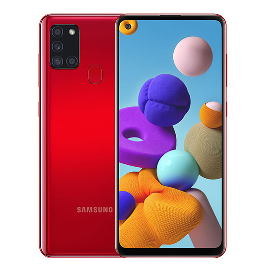 SAMSUNG GALAXY A21S SM-A217F 3GB/32GB 6.5" DUAL SIM VERMELHO